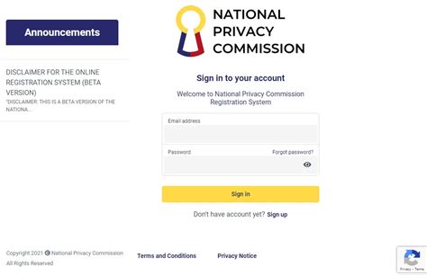 npcs website to register|How to Register to the eRehistro System of the National Privacy.